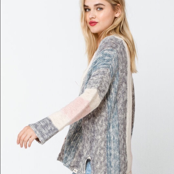 🔆RIP CURL🔆 MONTAUK SWEATER PONCHO - Picture 6 of 11